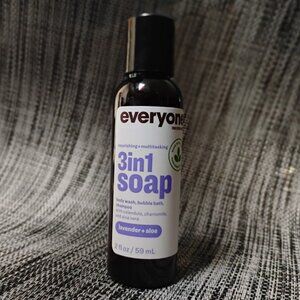 everyone for every body 3-in-1 soap lavender + aloe *NEW* travel 2 fl oz/ 59 mL